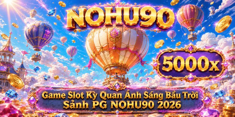 Review Kỳ Quan Ánh Sáng Bầu Trời Sảnh PG NOHU90 - Quy Tắc & Mẹo Săn Hũ 2026